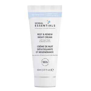 Herbal Essentials‎ Rest & Renew Night Cream Face Moisturizer Lotion Skin Care